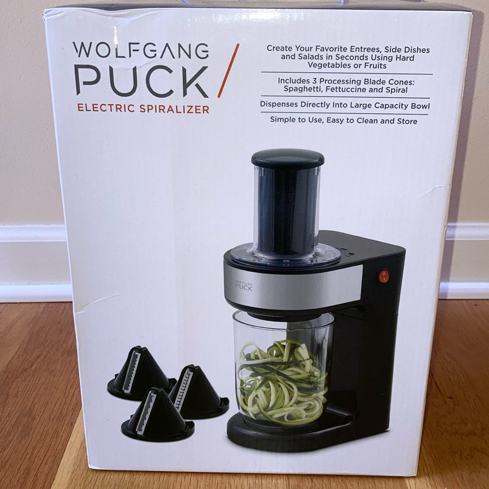 Wolfgang Puck Electric Spiralizer Kitchen Tool Cooking Baking Food Healthy